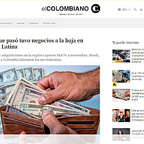 El ao que pas tuvo negocios a la baja en Amrica Latina